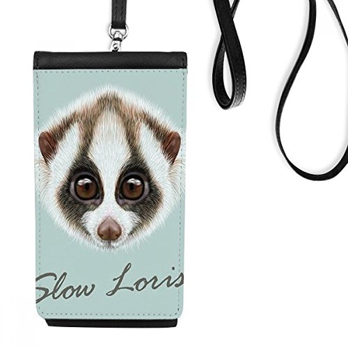 Porte-monnaie loris animaux en faux cuir pour garder les mains libres en voyage