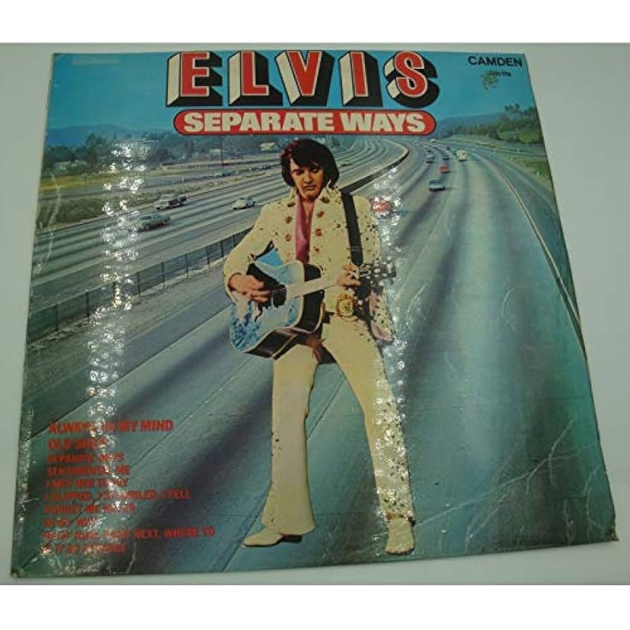 Elvis Presley Separate Ways 1973 UK vinyl LP CDS1118