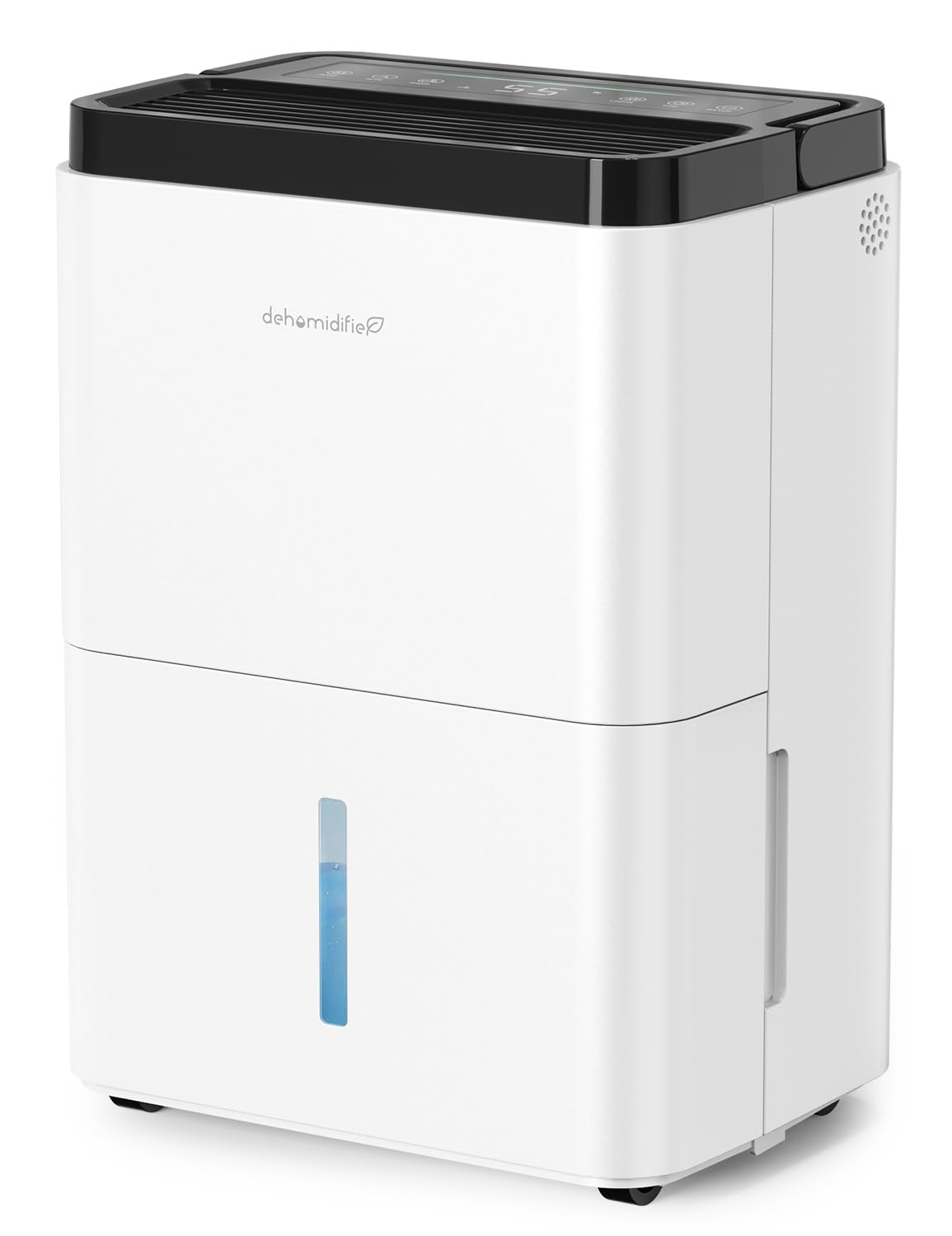 Deshumidificador, 12 L/Día, Control de Humedad, Para Sótano | 3 Modos, 2 Velocidades, Temporizador 24 H, Descongelación Automática, Manguera De Drenaje, Para Sótano, Dormitorio, Baño