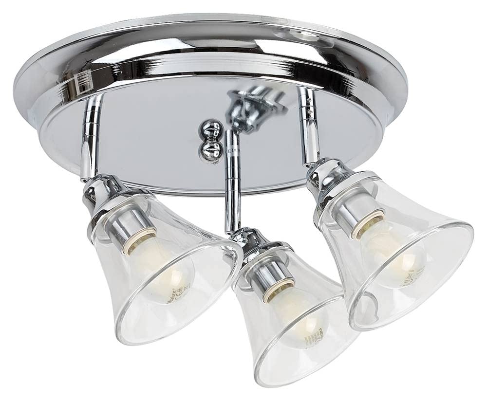Rabalux 3210 Wandleuchte Badezimmerleuchte ANTOINE Metall Chrom E14 3x MAX 40W IP44 H:18cm L:40cm dimmbar