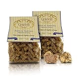 Ingredientes: harina de maíz 70%, harina de arroz, trufa negra de verano 4%, aroma y agua