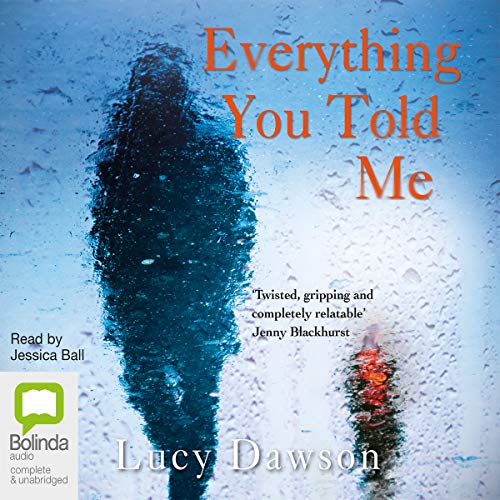 Diseño de la portada del título Everything You Told Me
