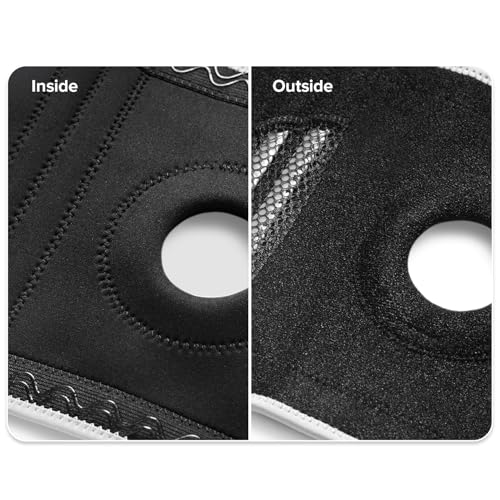 image for POWERLIX Adjustable Compression Knee Brace for Men & Women, featuring 