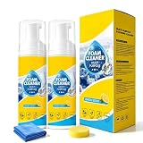 4-in-1 Multi-Enzyme Foam Cleaner, New Foam No-Rinse Cleaner, All-Purpose Foam Cleaning Spray for Car...