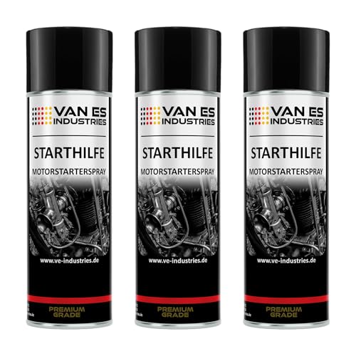 3X Starthilfe Spray 400ml Motorstarter Start Pilot Starterspray Kaltstarthilfe