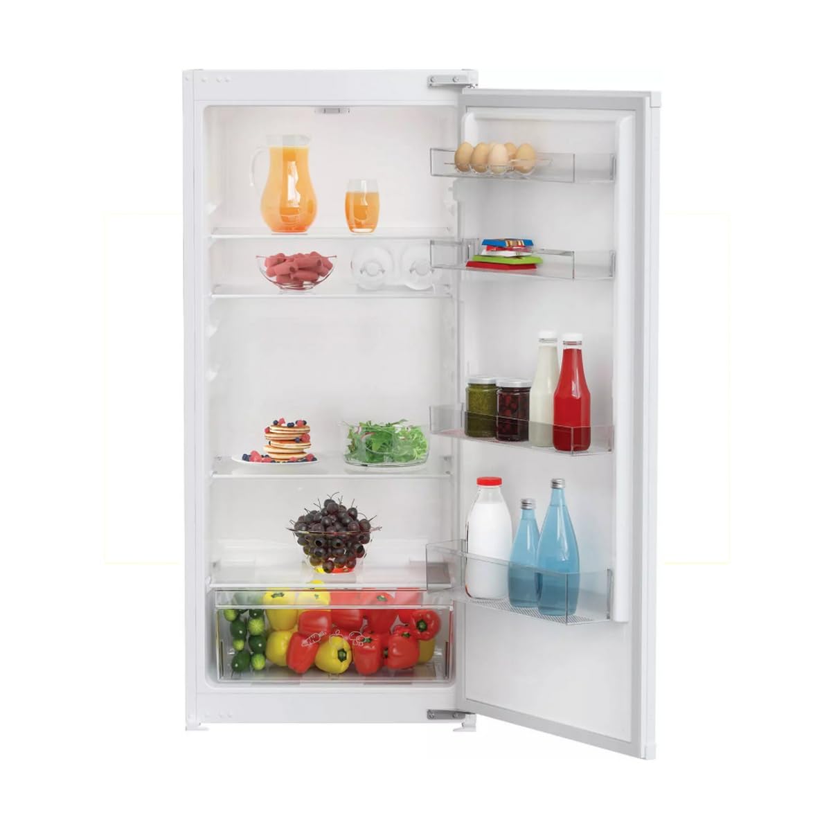 Réfrigérateur 1 porte intégrable 198l pour cuisine équipée chic
