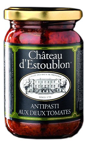 Château d'Estoublon - Antipasti mit 2 verschiedenen Tomatensorten (Antipasti aux deux tomates) 140 g Cover