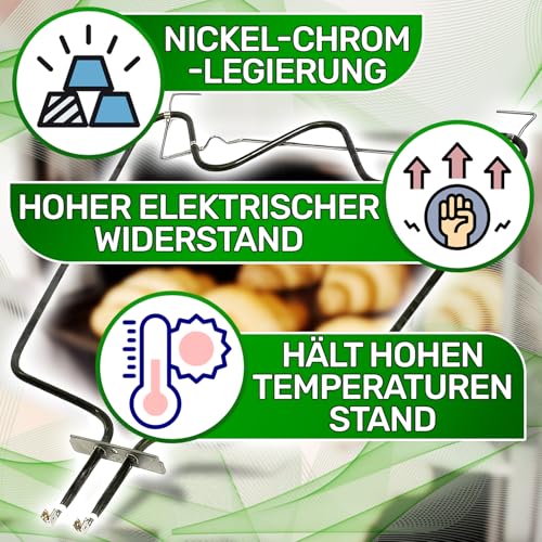 ONIX TECH Unteres Heizelemente für Backöfen & Herde 1150 W 220 V/240 V mit Originalcode 481010551720 C00319574 für Whirlpool für Indesit - Garantie 5 Jahre