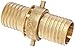 Dixon Valve CBB200 Brass Shank/Water Fitting, King Short Shank Suction Coupling with Brass Nut, 2" NPSM x 2" Hose ID Barbed