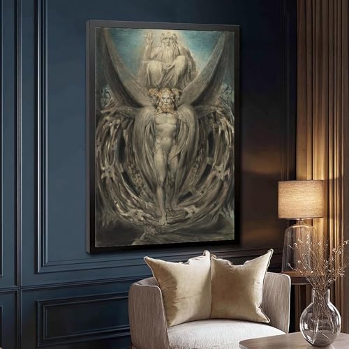 Tableau de William Blake The Whirlwind pour habiller un mur vide
