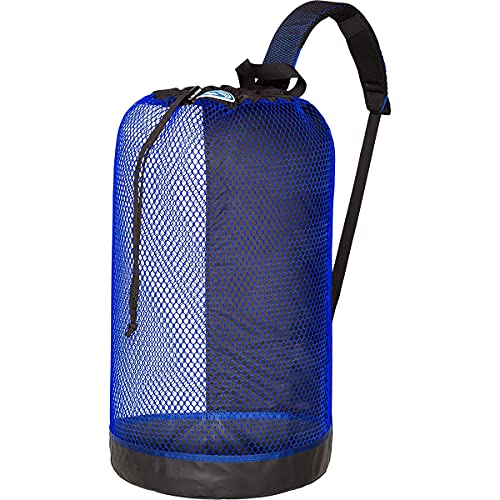 Stahlsac BVI Mesh Backpack: Compact 33L size, great beach bag for dry/wet gear, BLACK3