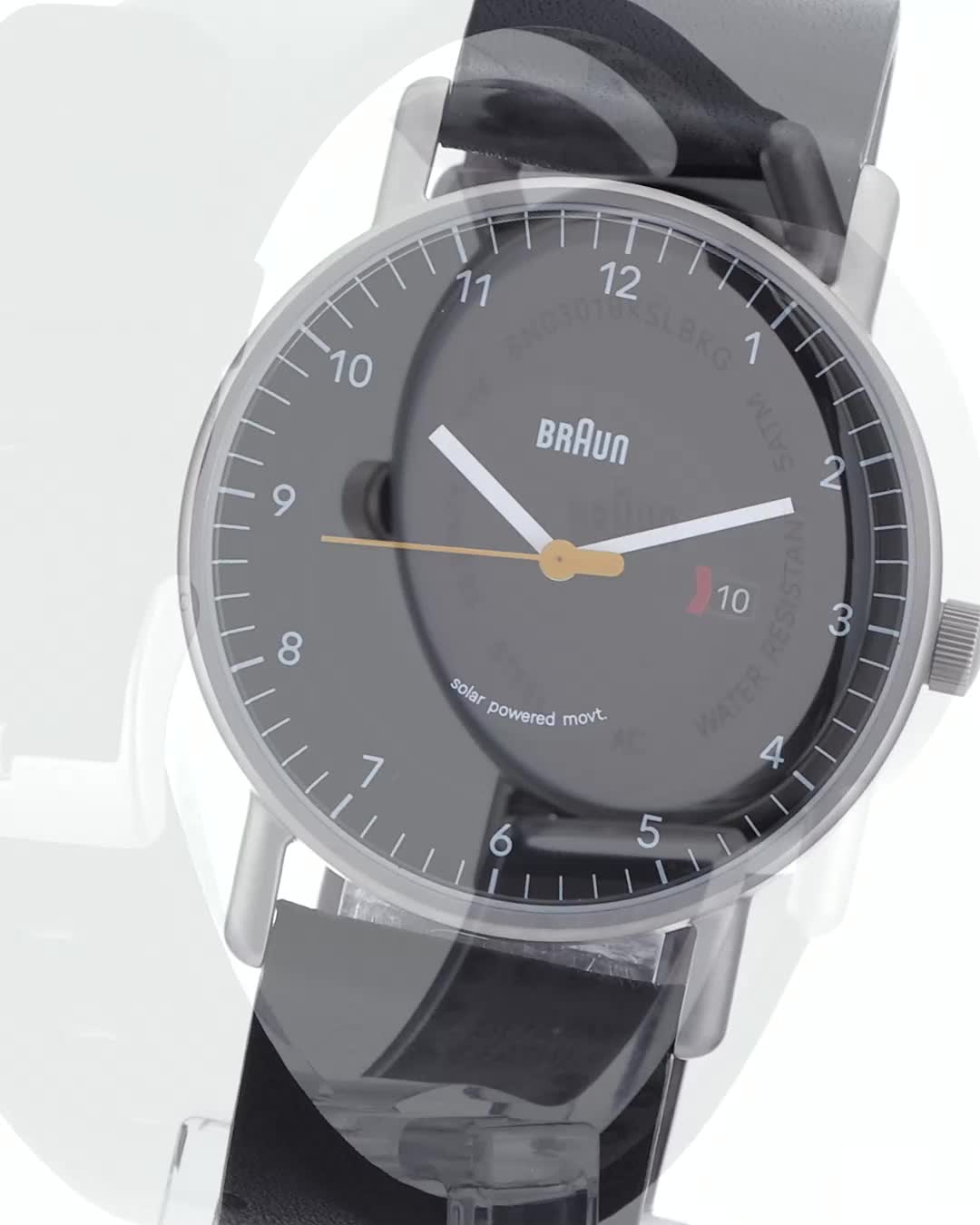 Amazon.co.jp: BRAUN(ブラウン)ソーラー腕時計 メンズ＆レディース