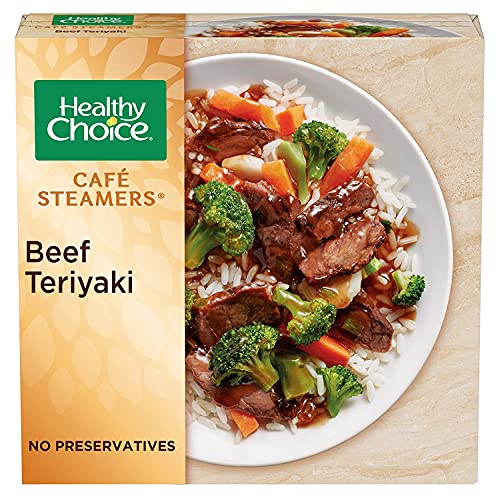 Healthy Choice Combo Pack - Beef Teriyaki - Grilled Chicken & Broccoli Alfredo - Grilled Chicken Marinara - Grilled Chicken Pesto - Sweet and Sour Chicken - 1 Box of Each, 5 Total - Thumbnail 6