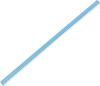 Aexit Straight Light Electrical equipment Blue Line Solid Acrylic Round Rod PMMA Bar 250mmx10mm