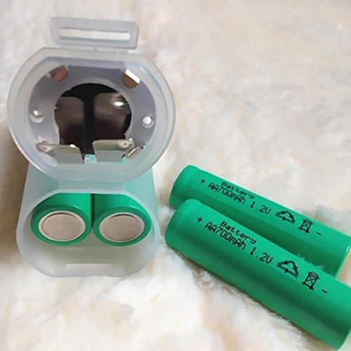 Winomo 8Pcs Aa To Size D Battery Adapters Converter Cases #TOP28