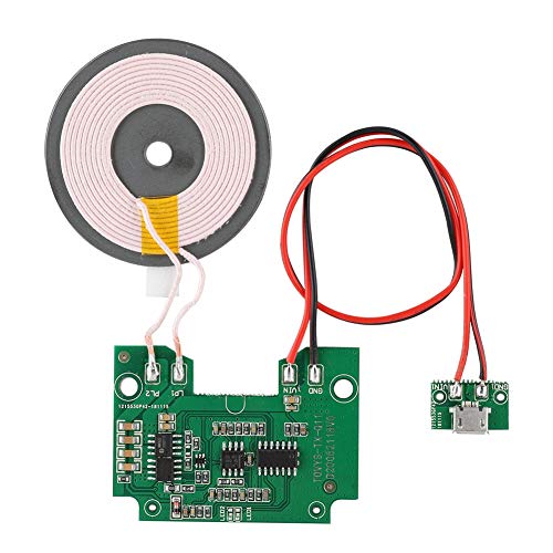 ASHATA Scheda PCBA Caricabatterie Wireless Qi