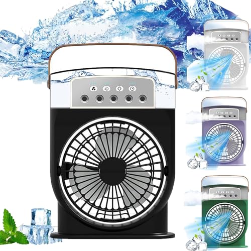 Polarlux Air Cooler,Polarlux Ice Fan,Polarlux Air Conditioner,Polarlux Portable Cooling Fan,Polar Lux Ice Fan,Polar Lux Air Conditioner,Polarlux Portable Air Conditioner Fan 3 Wind Speeds (Black)