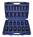 Impact Socket Set, 1/2" Dr, 26 pc