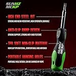 SUNHZMCKP 8 in 1 Screwdriver, Portable multi-purpose screwdriver set，High-Strength Bits, Phillips, Slotted, Torx，Suitable for outdoor and daily repair tools,Practical hand tools - Image 4