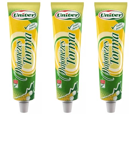 Univer - Rábano picante húngaro con mayonesa - Majonezes Torma, 3 x 160 gramos/3 x 159.7 ml