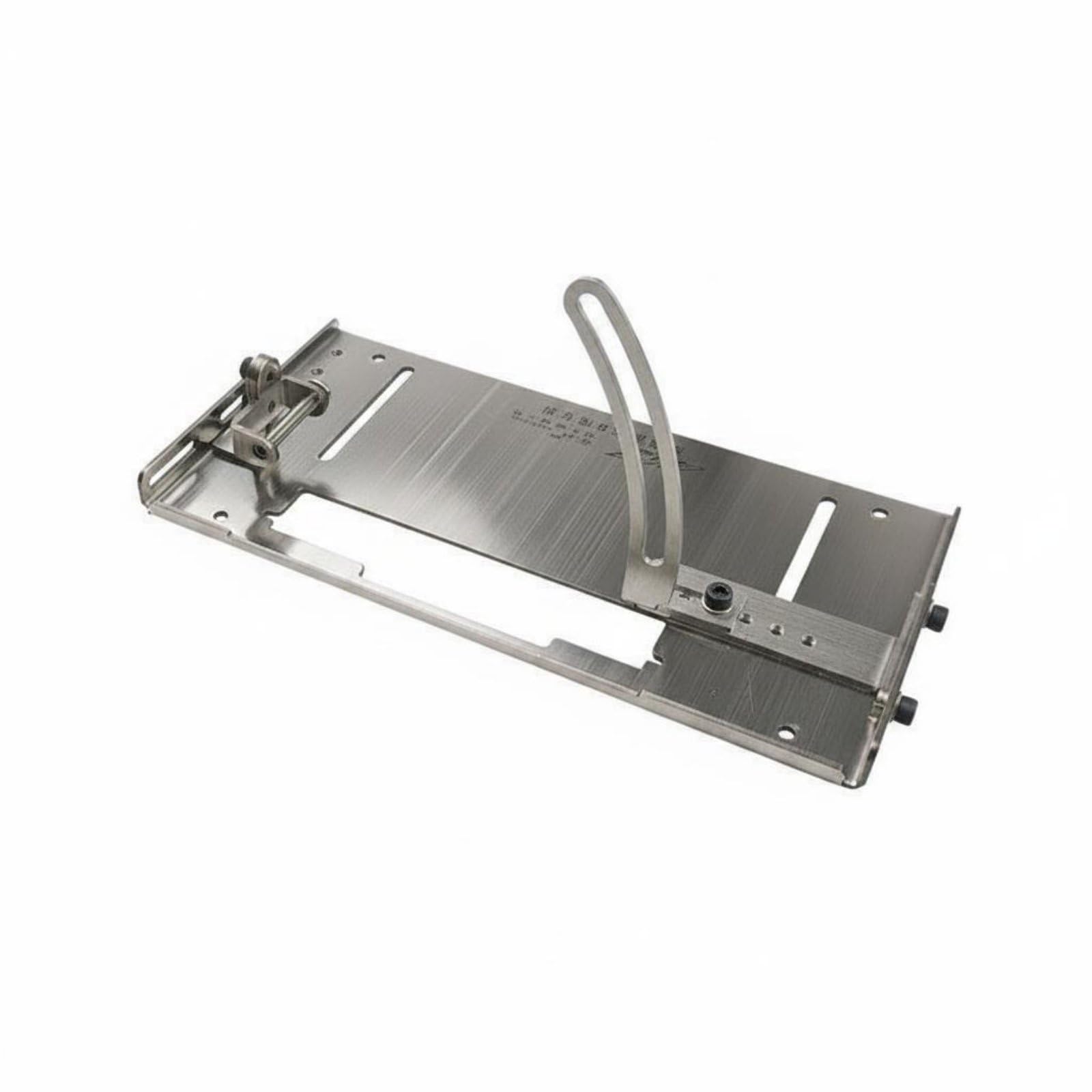 SECRET DESIRE Stainless Steel Saw Base Plate Thickened 110 Saw Base Plate Widened Power Tool Accessory for Woodworkers, Side Scale-image-42