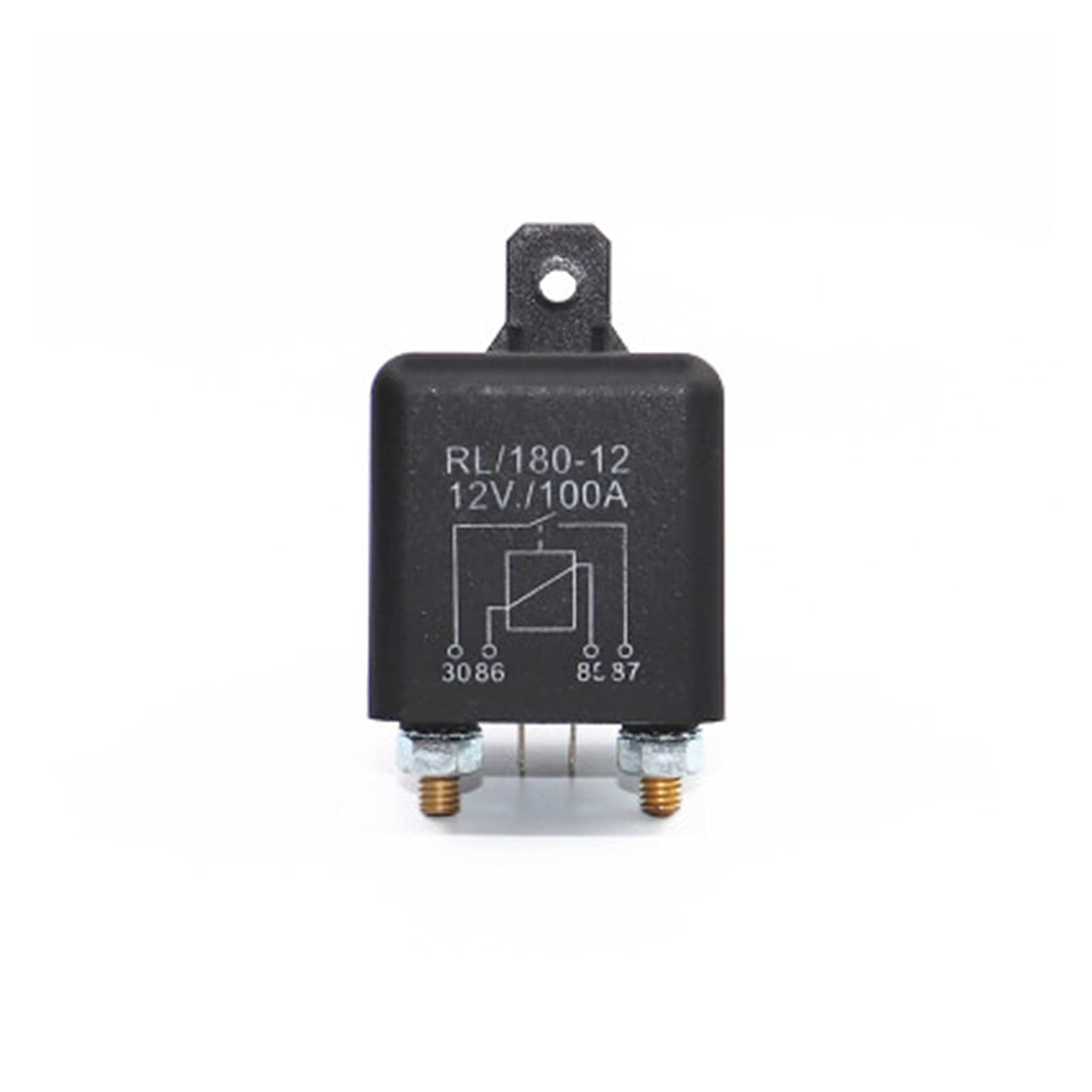 AERBNYEQP Relay Car Truck Motor Automotive 24V/12V 200A/100A/120A Continuous Type Modular(12V1.8W100A)