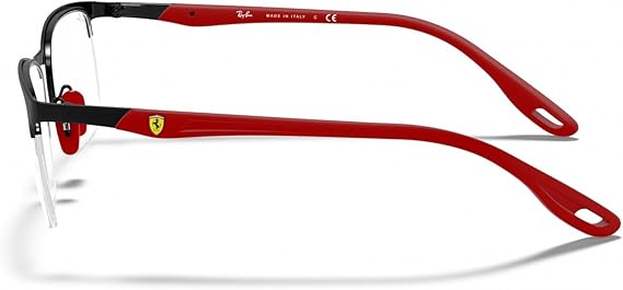 Ray-Ban RX8416m Scuderia Ferrari Collection Square Prescription Eyeglass Frames
