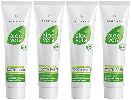 Gel dentifrice protecteur LR Aloe Vera 4x100ml soin bucco-dentaire anti plaque et gencives