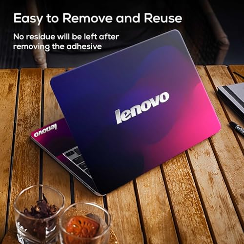 Image of DSGN 152 Full Body Laptop Skin Bubble-Free| Laminated| Removable| HD Quality Sticker for Laptops Upto 15.6 Inches Compatible with Lenovo