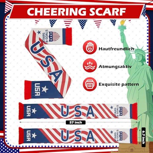 image for Eurzom 1 Pcs Soccer Scarf Soccer Fans Souvenir High Definition Univers