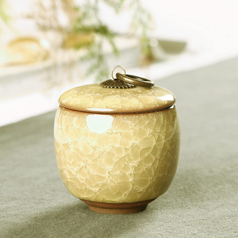 Handicrafted Ceramics Mini Souvenir Urns, Cremation Urns Ceramics Memorial Ashes Urn - Image 3