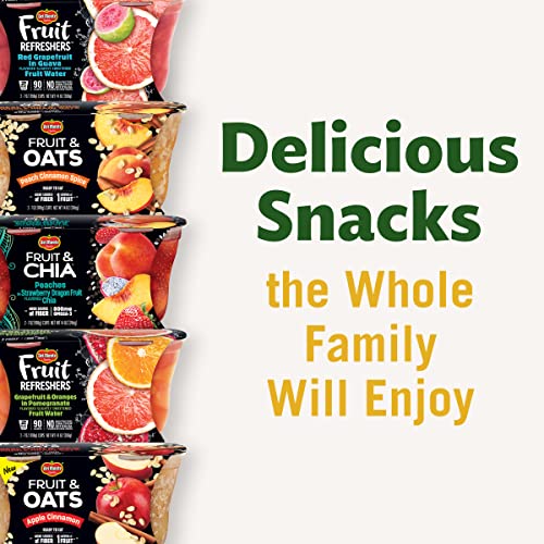 Del Monte Fruit Refreshers Grapefruit And Oranges Fruit Cup Snacks In Pomegranate-Flavored Sweetened Water, 7 Ounce (Pack Of 2) #TOP5