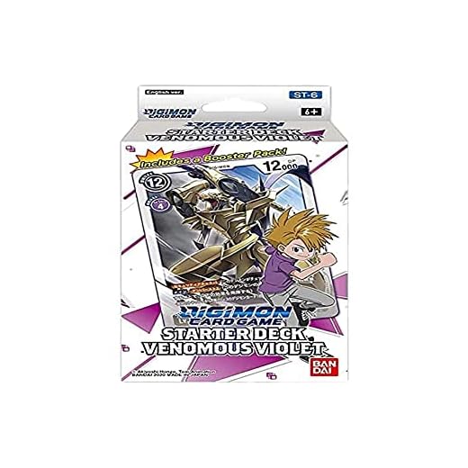 Digimon Card Game Starter Deck: Venomous Violet