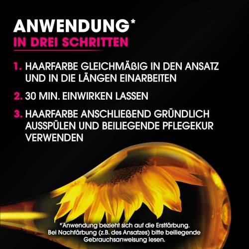 Foto von Garnier Olia Dauerhafte Haarfarbe ohne Ammoniak, Mit pflegenden und natürlichen Ölen, intensive Farbkraft, Vollständige Grauhaarabdeckung, Permanente Coloration, Nr. 3.23 Dunkle Schokolade, 1 Stück