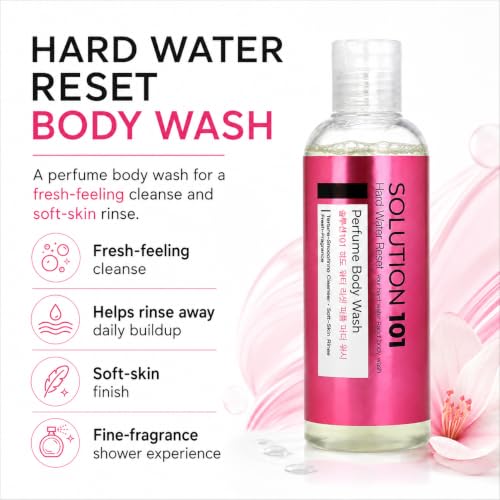 Hard Water Reset Perfume Body Wash, Texture-Smoothing Body Cleanser, Soft-Skin Rinse Shower Gel, Fresh-Fragrance Daily Body Wash, NET 6.7 fl. oz. Alternate view