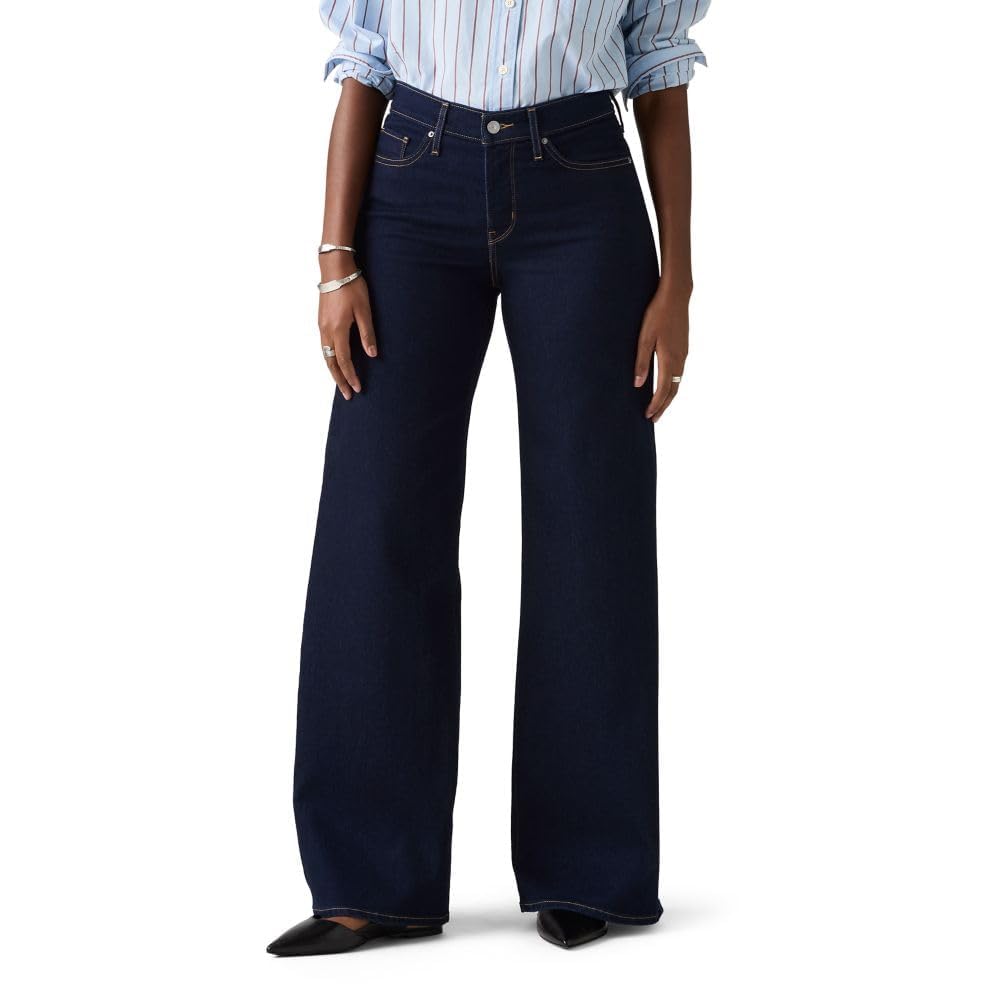 Levi's Damen 318 Shaping Wide Leg Jeans