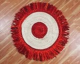 Matériau : ce beau tapis fait à la main est un ajout élégant à toute décoration, ce tapis en jute 100 % naturel avec mécanisme manuel est entièrement réversible et extrêmement durable.