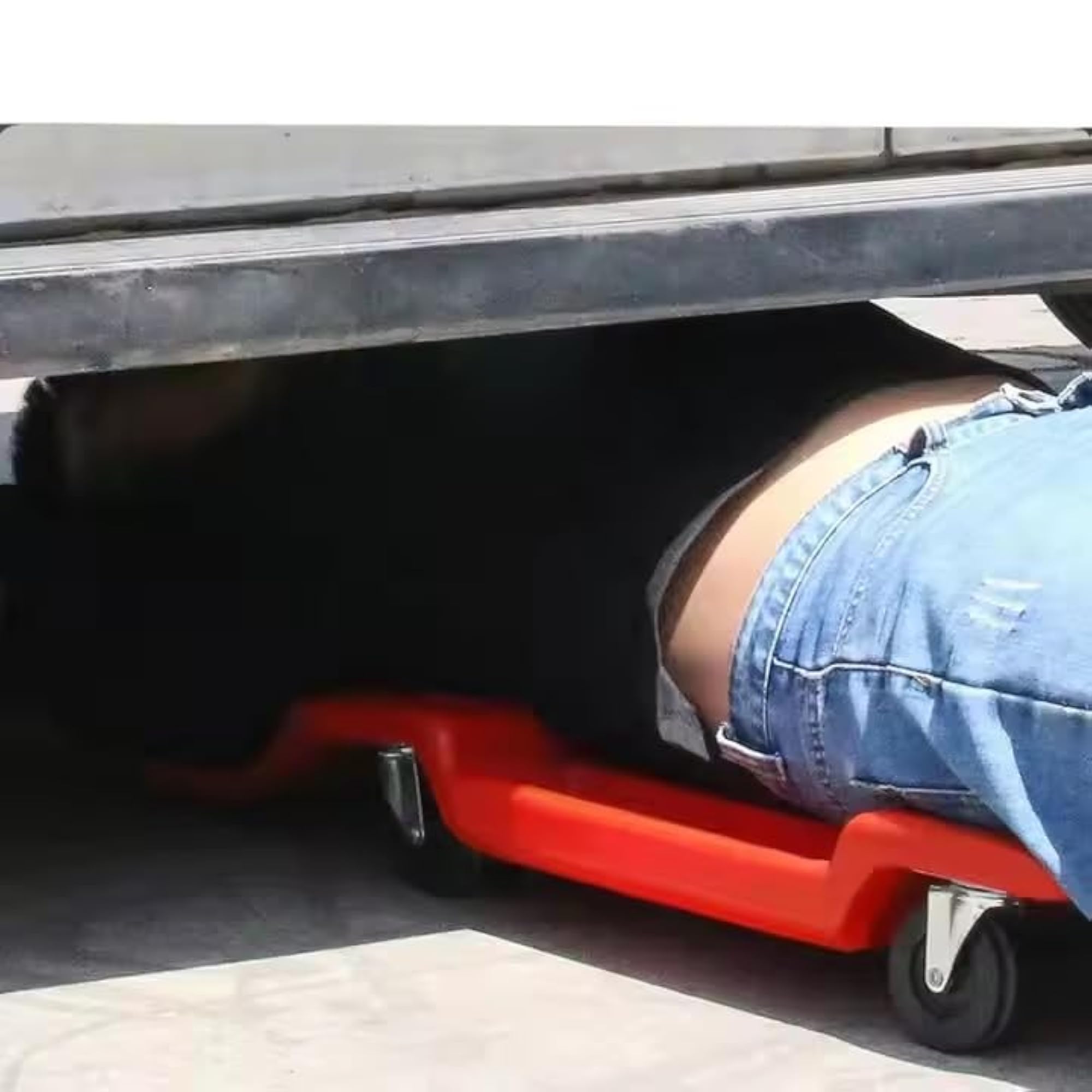 Heavy Duty 40 Inch Mechanic Creeper with 6 Swivel Casters
