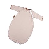 Hoppediz Baby-Schlafsack 44-50 natur gestreift