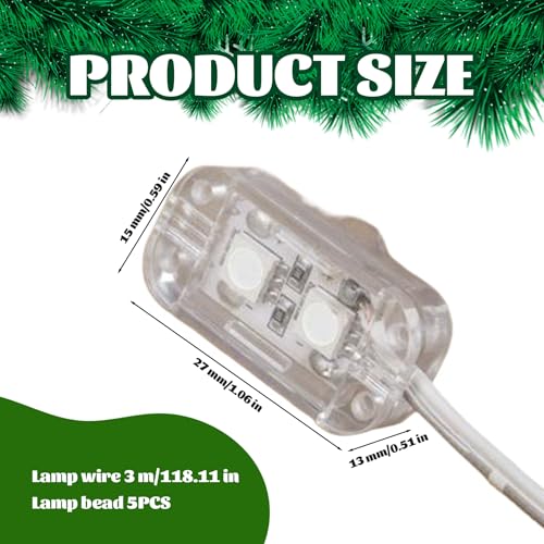 Tira De Luces LED Impermeable Para Inflables Con Cable 9.8ft miniatura 3
