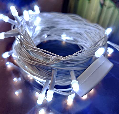Image of One94Store LED Pixel String Light Pack of 3 - 36 Ft Copper Wire Fairy Lights, Bright White Decorative Lights for Diwali Decoration, Home Decor, Pooja, Festival, Christmas, Wedding & Party