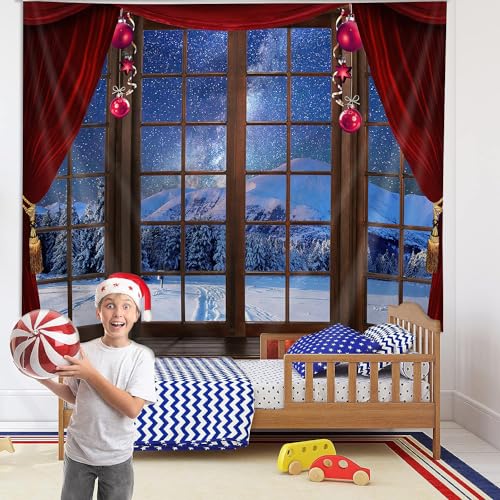 FENDROM Arazzo invernale da appendere alla parete