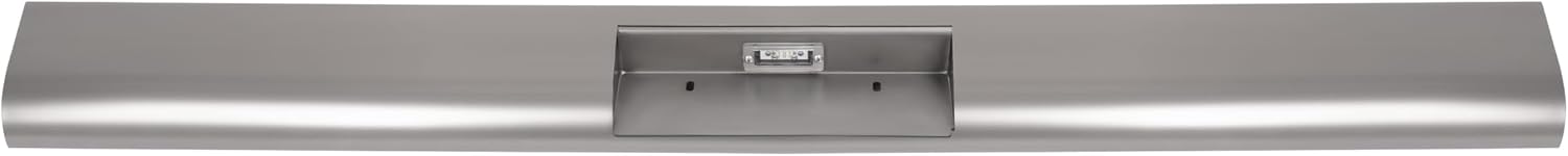 KUAFU Rear Roll Pan Compatible with 1987-1996 Dodge Dakota Fleetside Rear Bumper Roll Pan W/License Plate Light Steel