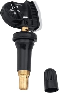 13598771 315MHz Preprogrammed Tire Sensor Compatible with Chevy GMC &Other GM Vehicles- Silverado Tahoe Sierra Yukon Escalade, Snap-in Tire Pressure Monitoring System TPMS Sensor Rubber Valve Stem