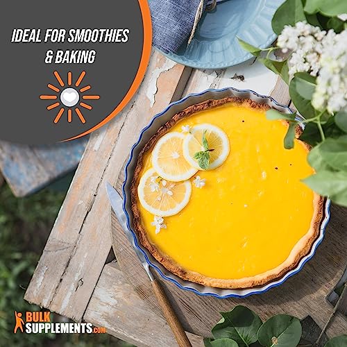 Bulksupplements.com Organic Lemon Powder - Natural Vitamin C Source, Fruit Powder, Lemon Flavoring - For Smoothies & Juice, Gluten Free - 450Mg Per Serving, 100G (3.5 Oz) #TOP5