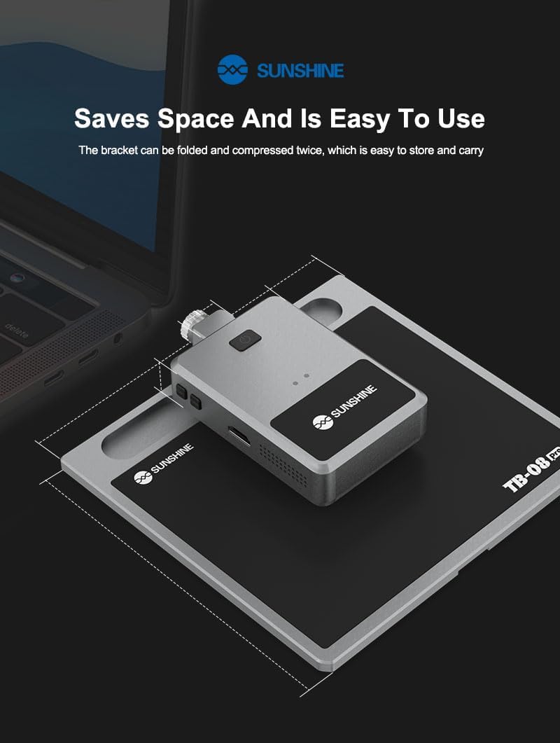 Sunshine TB-08 Pro Dual Light Direct Connection Rapid Diagnosis Camera Infrared PCB BGA Motherboard Maintenance Thermal Imaging