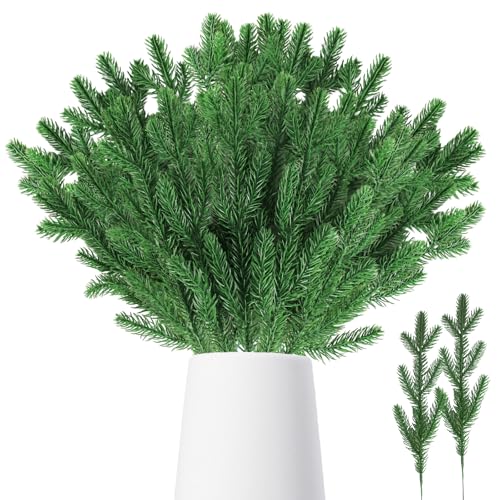 INSANYJ 30 Stück Tannenzweige Künstlich wie Echt, 30 cm Künstliche...