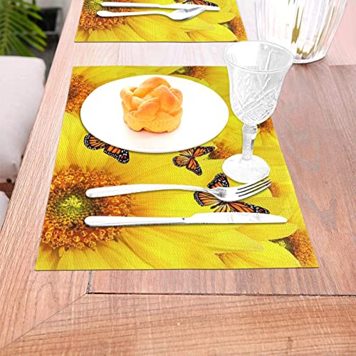 Sets de table tissés lavables pour dire adieu aux taches et brûlures