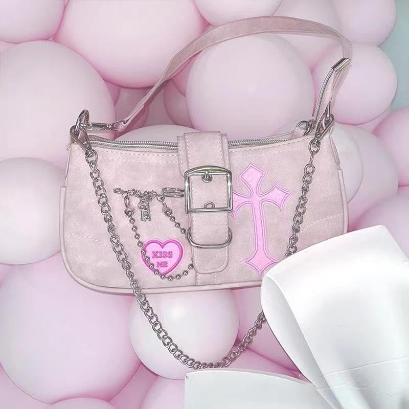Bolso Tote Gótico Punk Trendy para Mujer miniatura 3