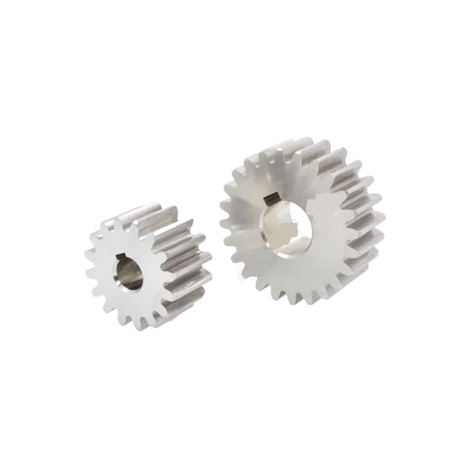 Przekładnia prosta 304 ze stali nierdzewnej 1 szt. 18T-20T 2M 2 moduły 18 20 zębów przekładnia walcowa 14-18 mm otwór wpustowy (17 mm (keyway 5 mm), 20 zębów)